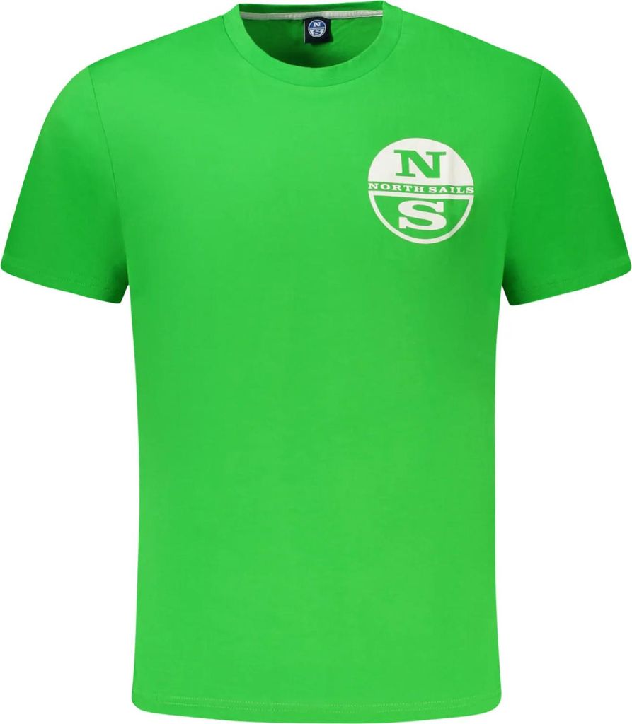 Kurzarm TShirt Rundhals Logo Druck North Sails : Größe - S Größe: S