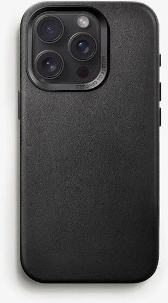 Woodcessories  Leather Case MagSafe iPhone 15 Pro Black Produktbild 