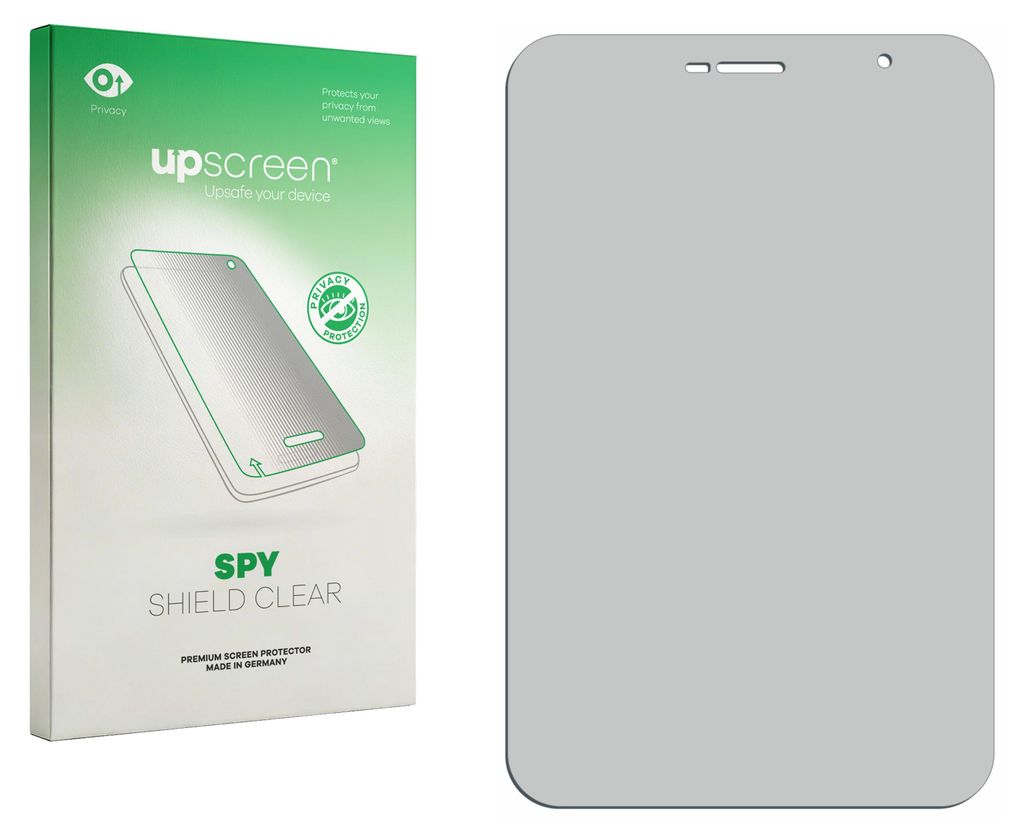 Für Samsung Galaxy Tab 7.0 Plus P6210 Sichtschutzfolie Schutzfolie upscreen Anti-Spy Privacy Sichtschutz Blickschutz Display Schutz Folie Blaulich...