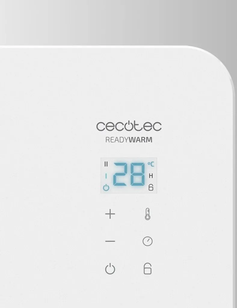 Cecotec Readywarm 6650 Crystal Convecteur Électrique en Verre Blanc 2000W - 14