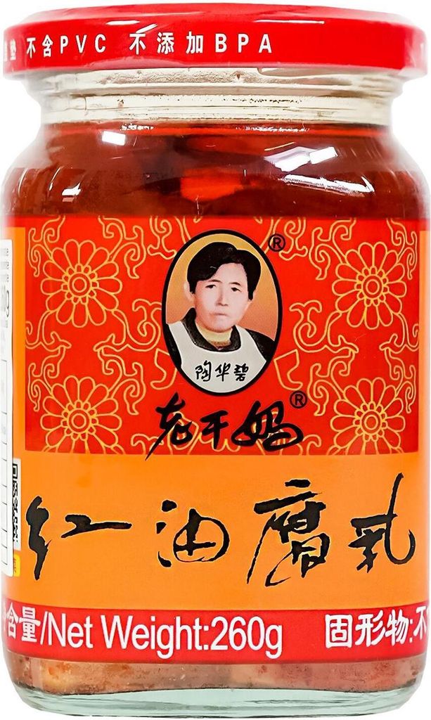 Lao Gan Ma Beancurd Tofu in Chiliöl 260g Produktbild 