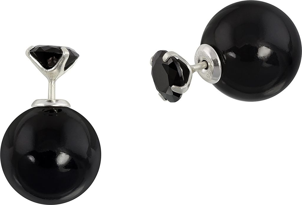 SilberDream Ohrstecker Damen Silber Tribal Design Zirkonia Ohrringe SDO8515S