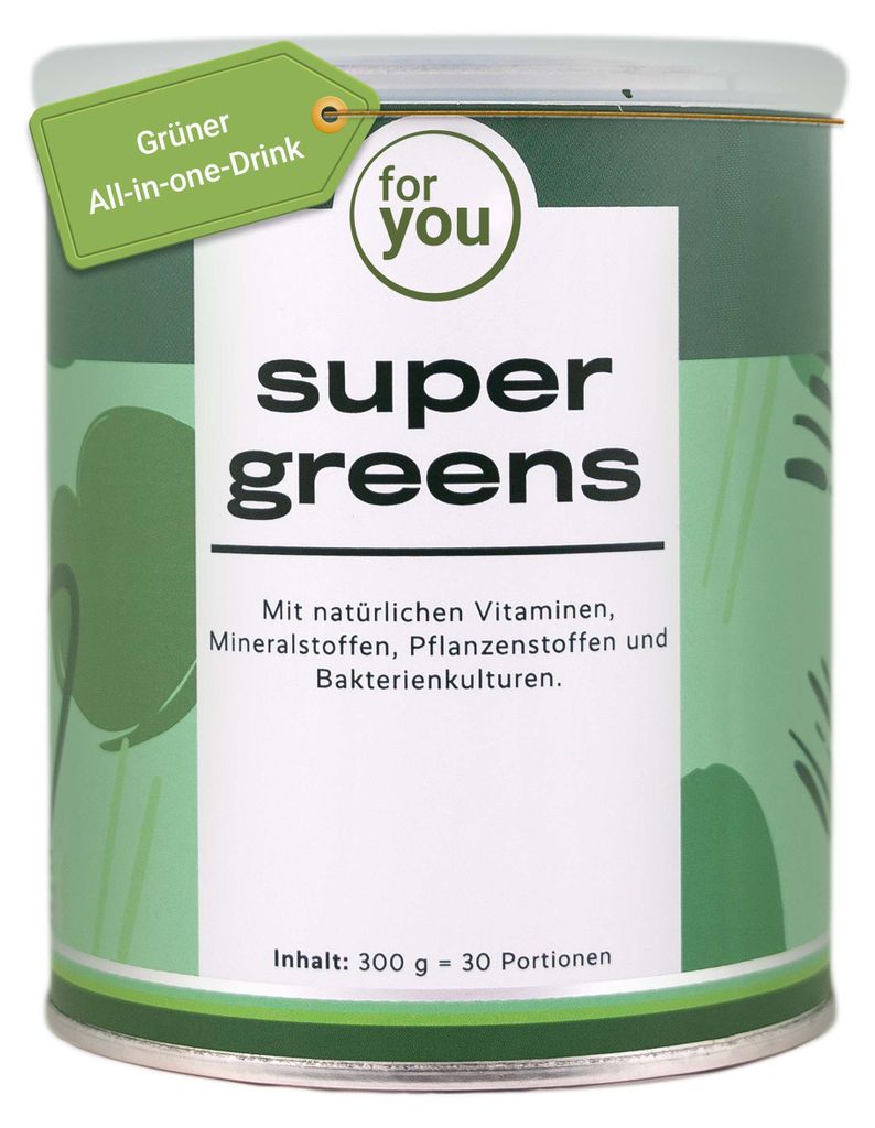 for you super greens Produktbild 