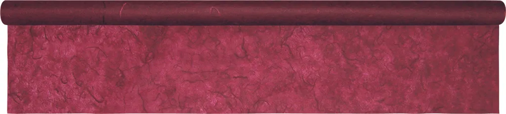 Papier de Paille Weinrot 70x150 pour Découpage et Cartonnage Heyda