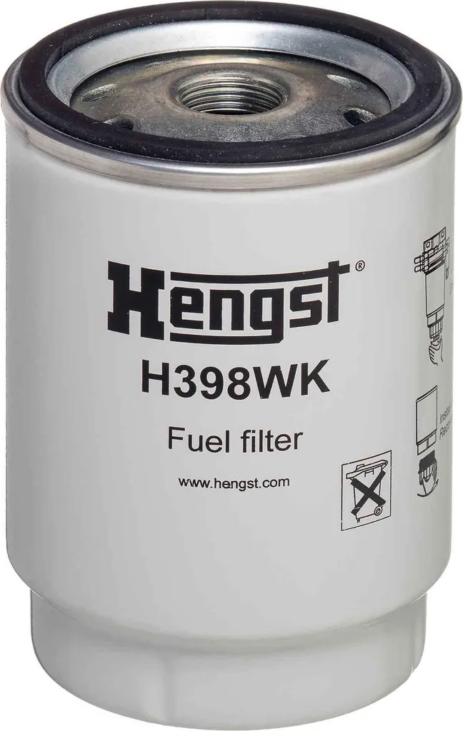 Filtre à carburant HENGST H398WK contre les injecteurs encrassés