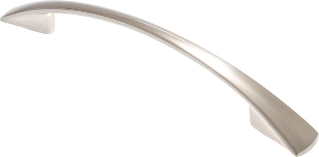 10 Möbelgriffe BA 128mm, Küchengriffe Edelstahloptik, Griffe Küche