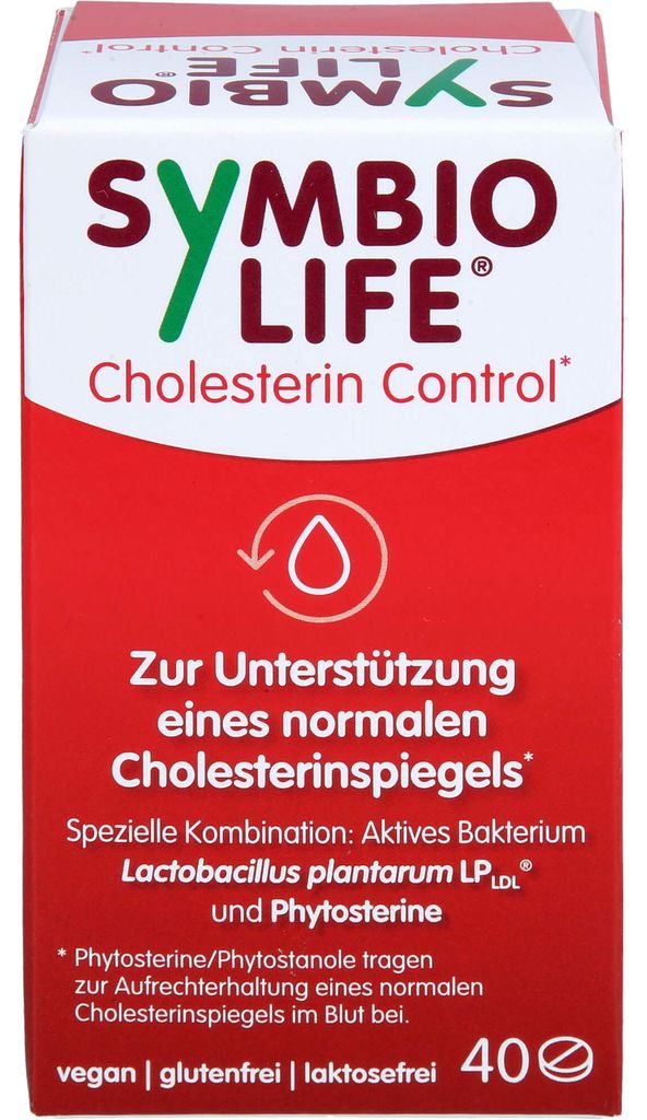 SYMBIOLIFE Cholesterin Control con fitosteroli, compresse, Immagine del prodotto 