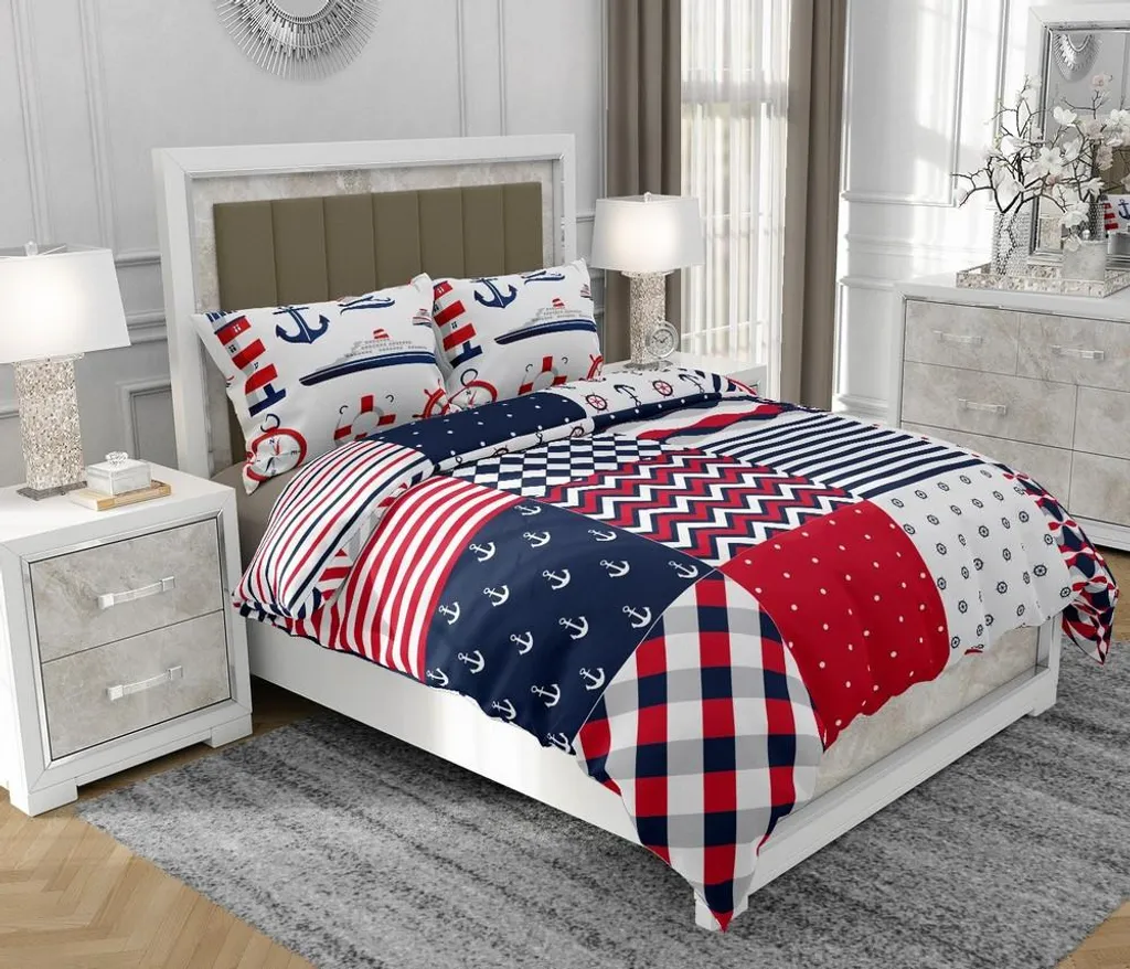 Set Letto 160x200 Multicolor SOVIO So.0019 - Design a Quadri Pop