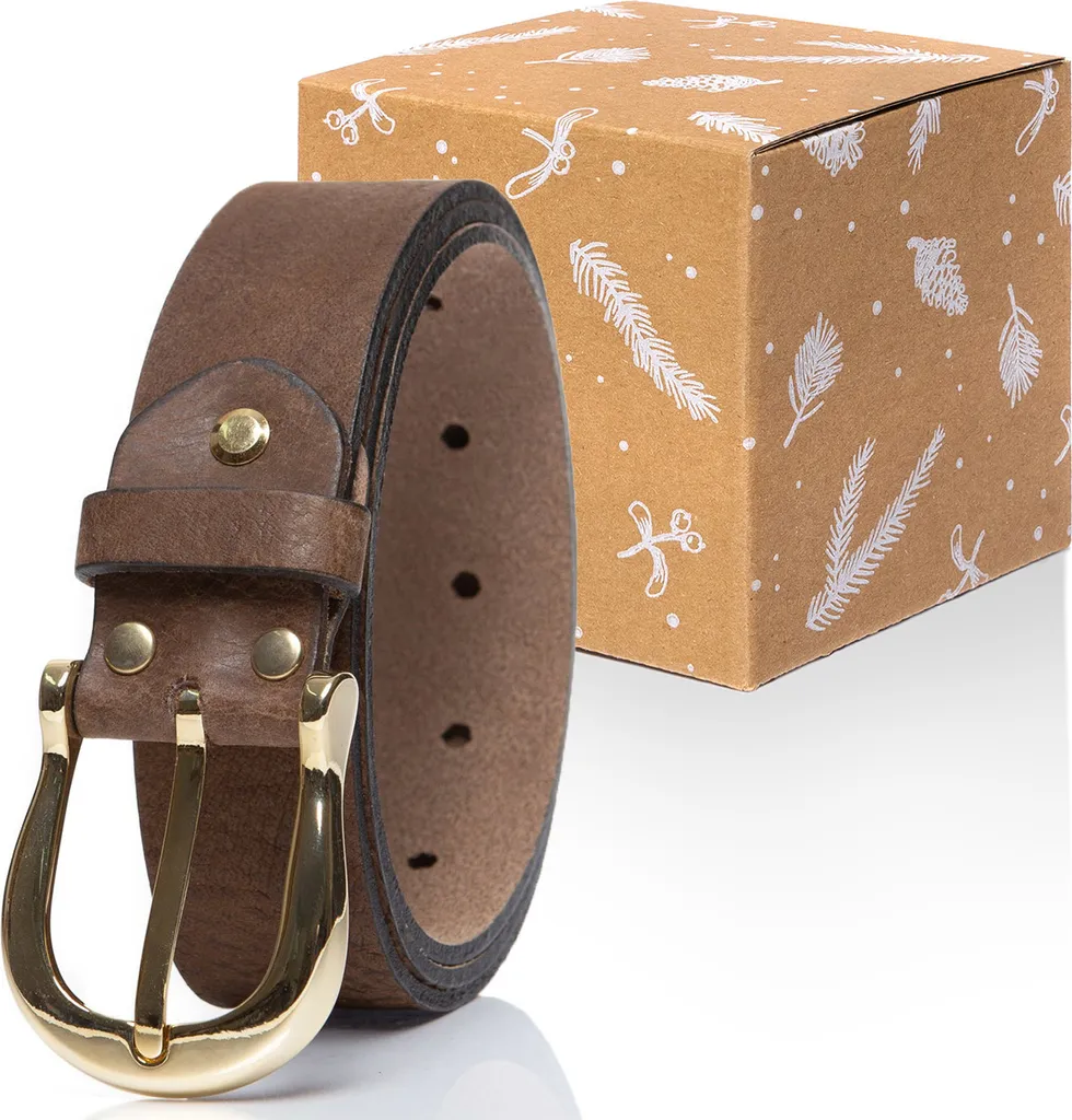 Cintura Mustang Sopo-MUS123 690 in Vera Pelle 35mm da Uomo