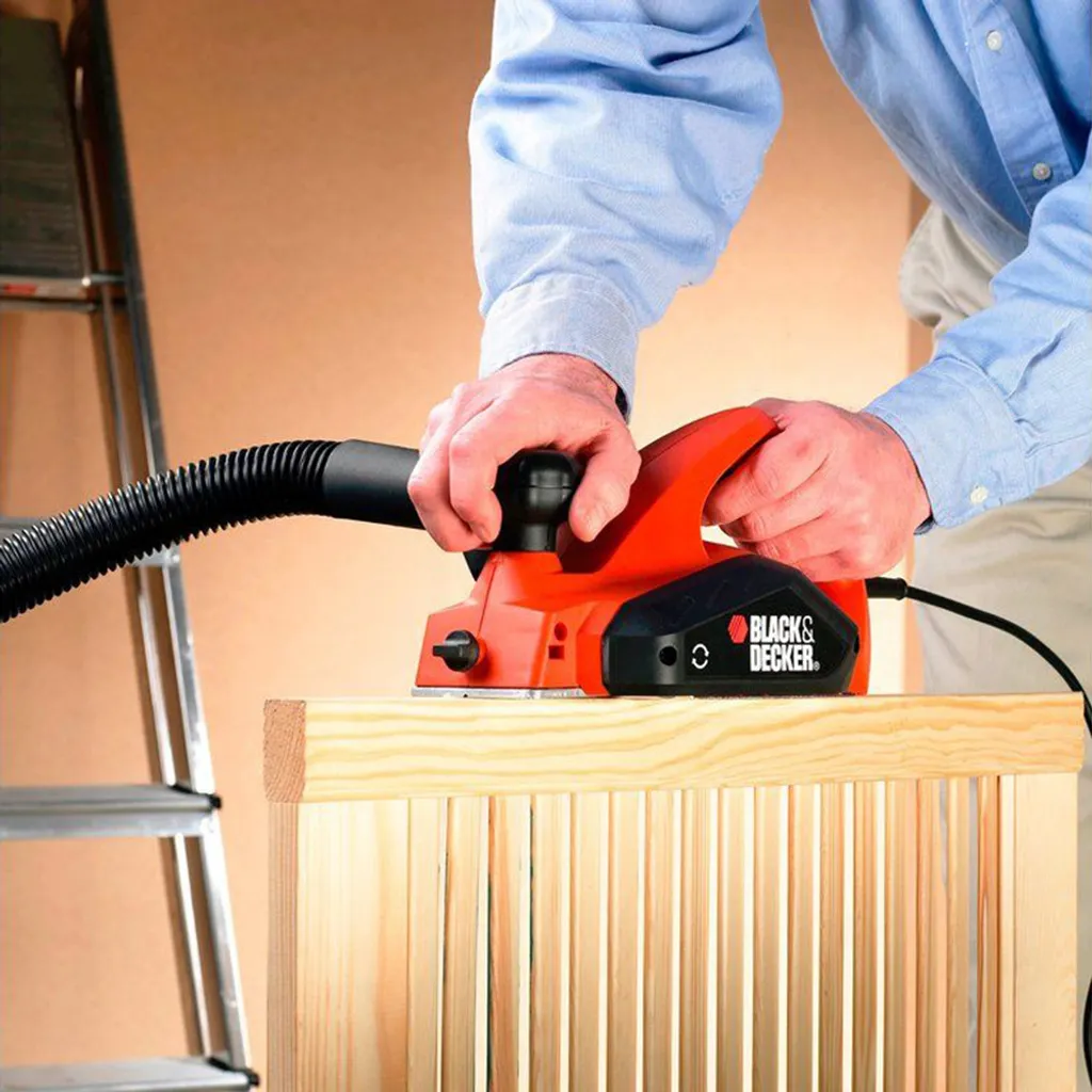 Raboteuse électrique 650W haute performance avec profondeur réglable