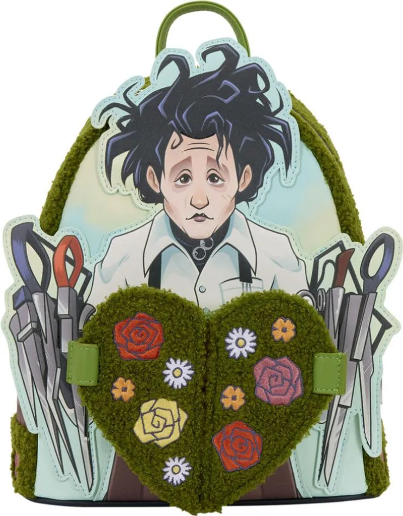 Mini Sac à Dos Edward Scissorhands en Peluche Sherpa 20th Century
