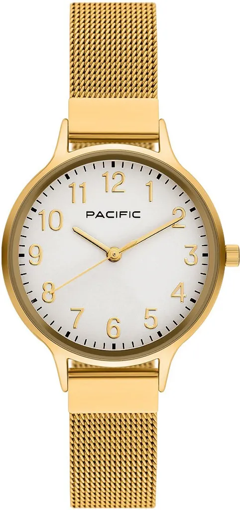Montre Dorée Inoxydable Pacific PC00839 : Fini le Ternissement du Bijou