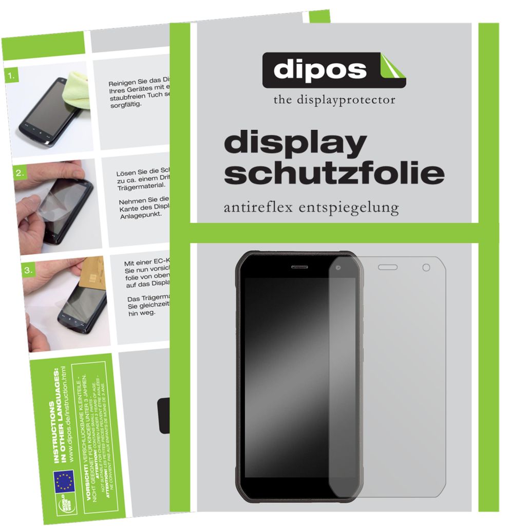 6x Schutzfolie für Cyrus CS 40 Freestyle matt Displayschutzfolie Folie Display