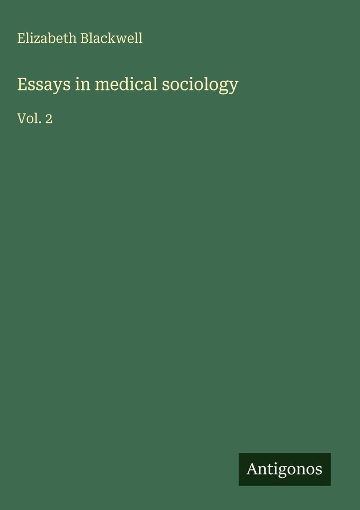 Aufsätze zur medizinischen Soziologie