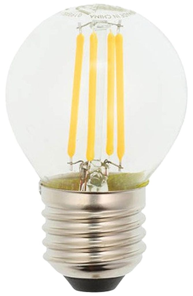 VITO E27 LED Filamentlampe G45 6W 736lm 4000K 240V 45mm