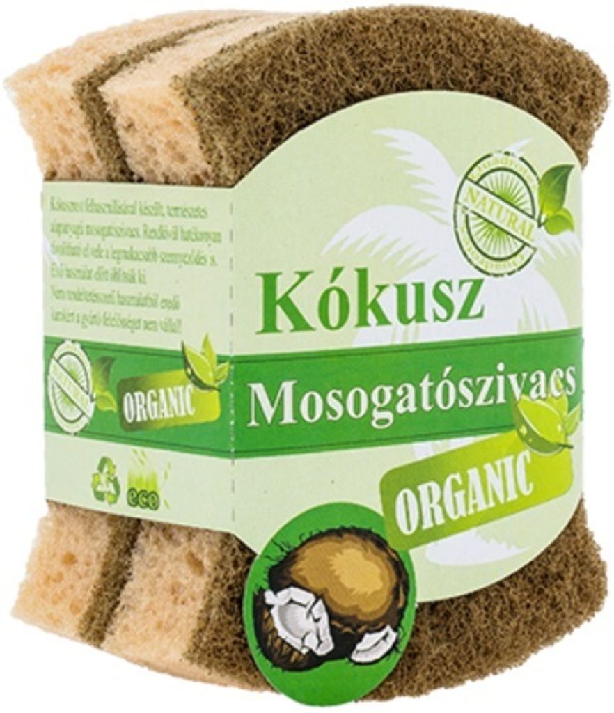 Natural Houbička z kokosových vláken (2ks), 41524 Obrázek produktu 