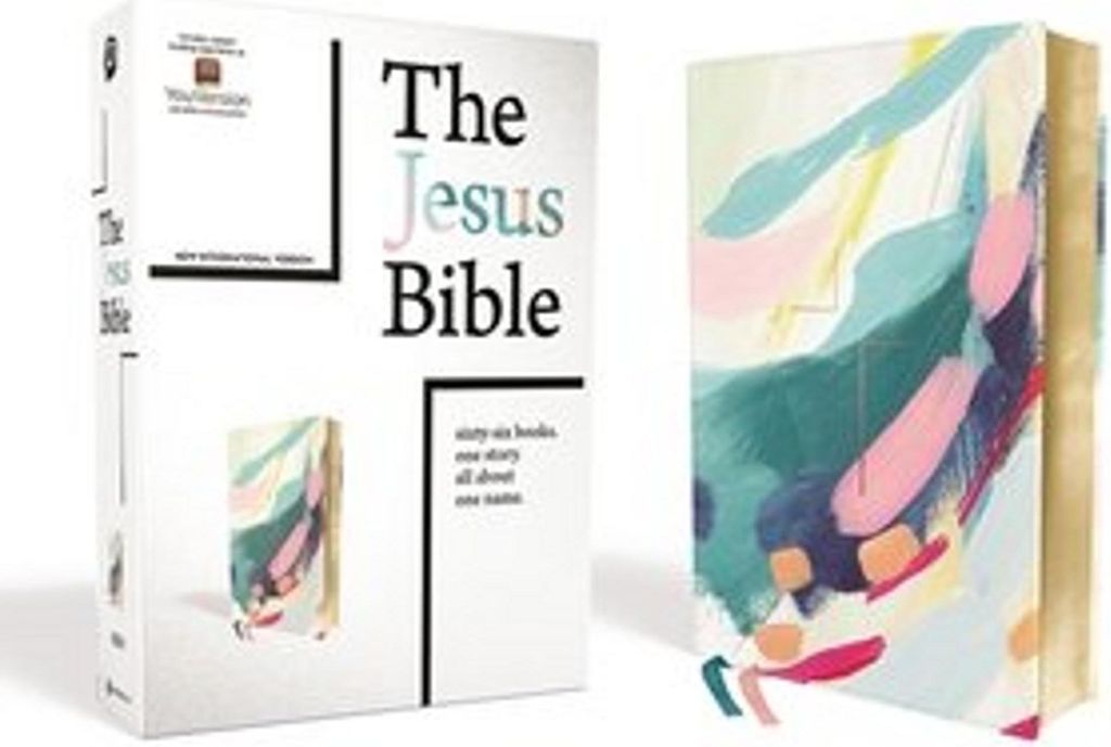 The Jesus Bible, NIV Edition, Leathersoft, Multi-Color/Teal, Comfort Print