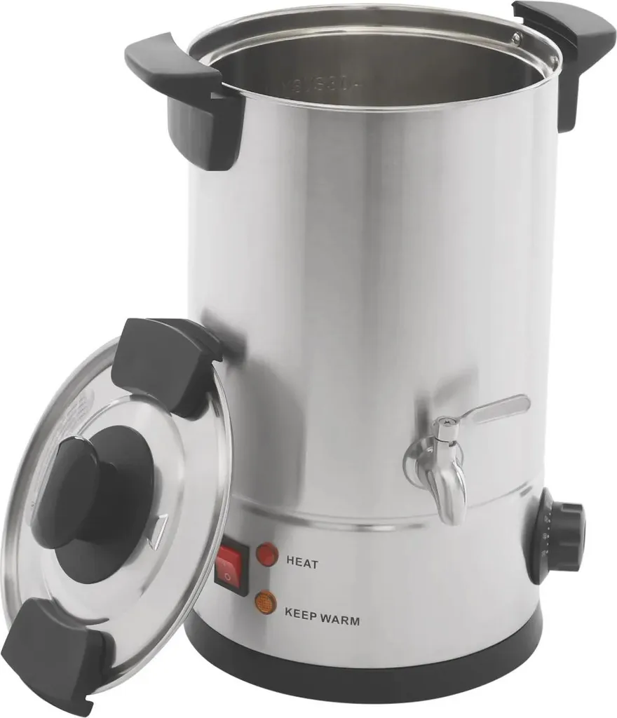 Fondeur de cire 12L grande capacité avec robinet et chauffe rapide Pro