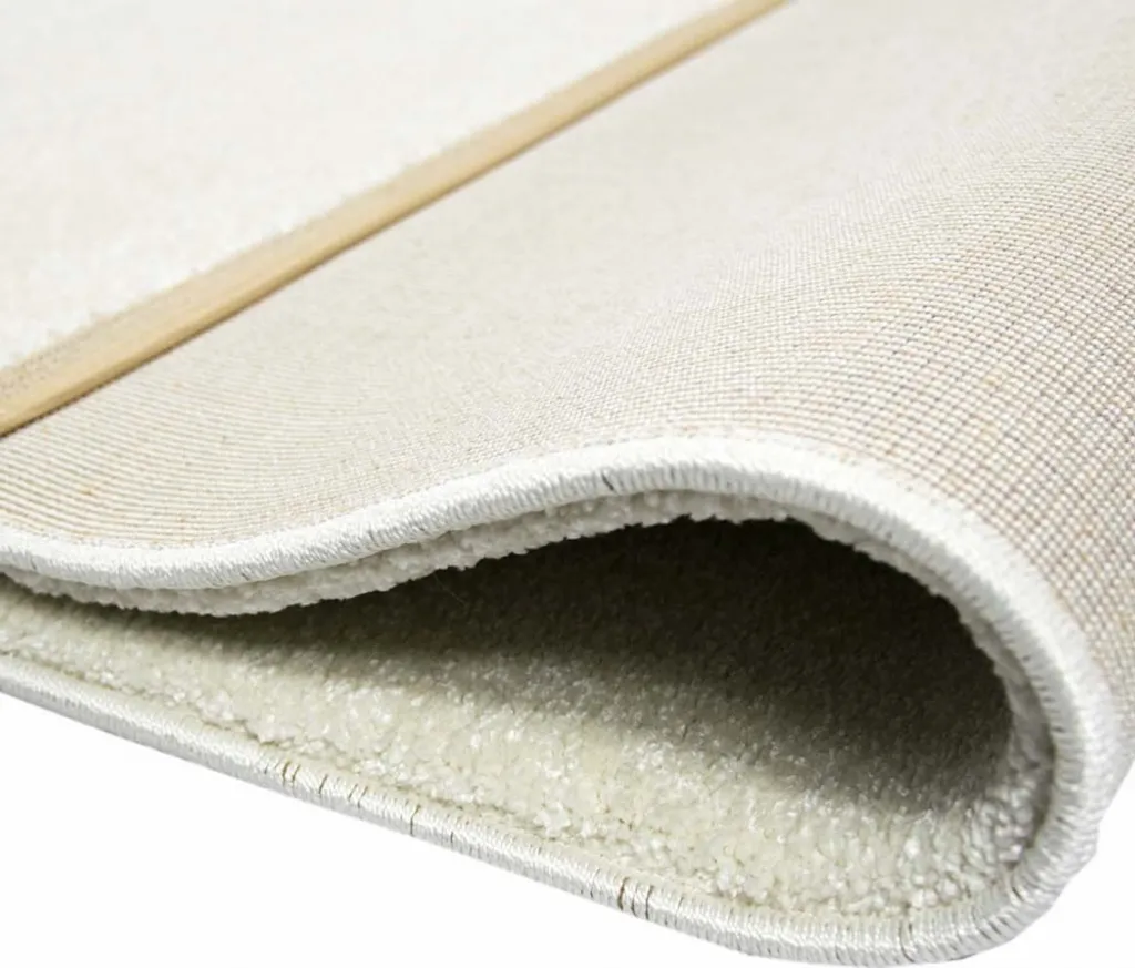 Tapis de salon moderne design uni crème en taille 160 x 230 cm chic - 4