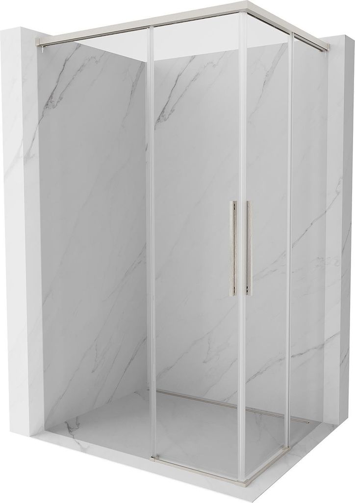 Mexen Rox Duschkabine Schiebetür 90 x 70 cm, transparent, Chrom - 8C2-090-070-01-00