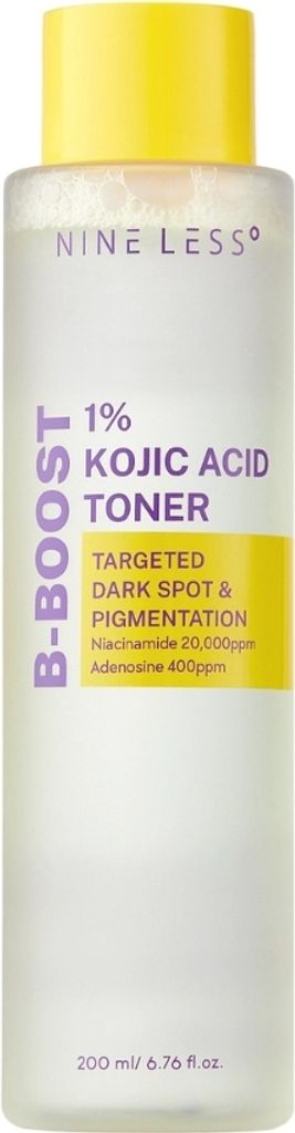 NINE LESS B-Boost 1% Kojic Acid Toner 200 ml - aufhellendes Gesichtswasser