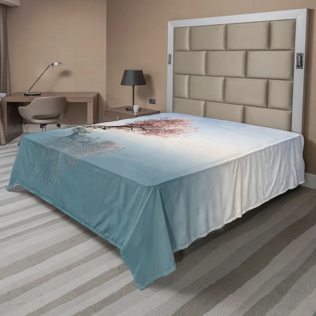 Drap de lit pour décoration de chambre ambiance Zen et Nature XL