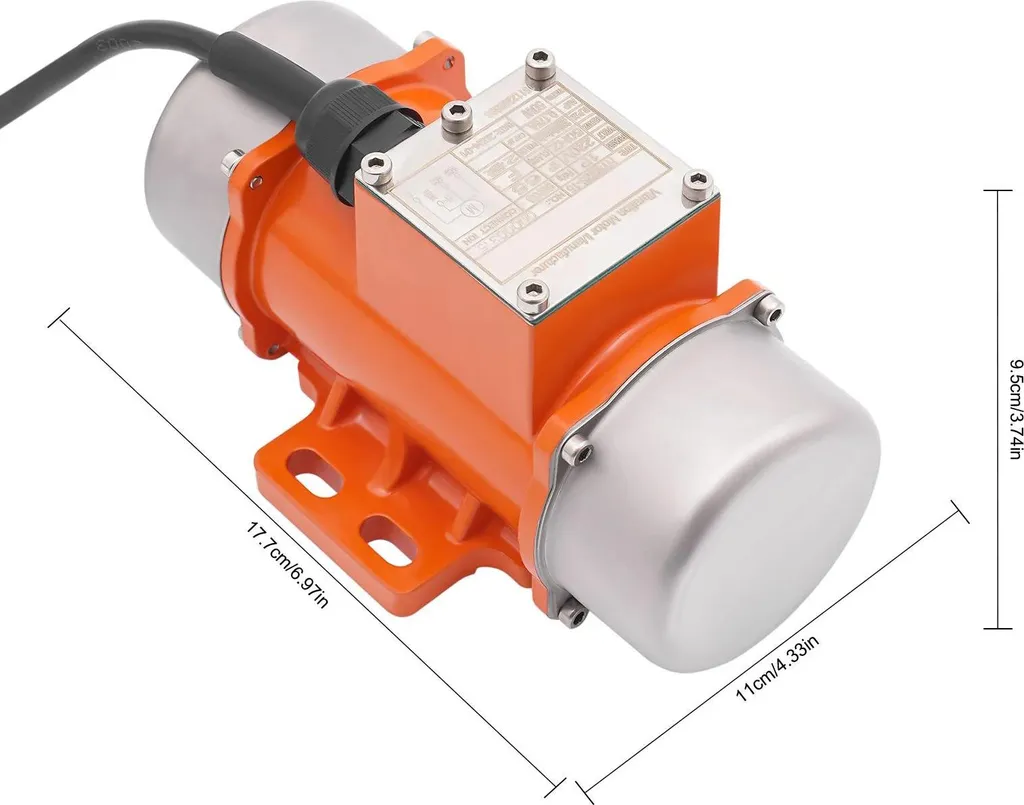Moteur à vibration réglable 1000-3000 tr/min IP65 Brushless 50W compact - 6