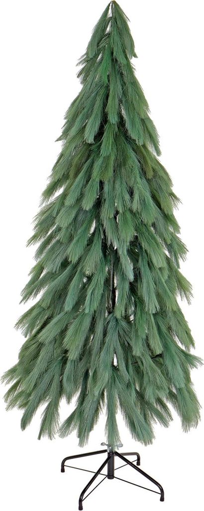 CLGarden Tannenbaum Pampasgras Baum Vindgras 160cm grün flauschig fluffig seidig federähnlicher Weihnachtsbaum künstlicher Christbaum Boho Deko ...