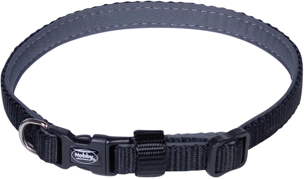Nobby Halsband "Classic Preno" Mini L: 20-35 cm; B: 10 mm, schwarz