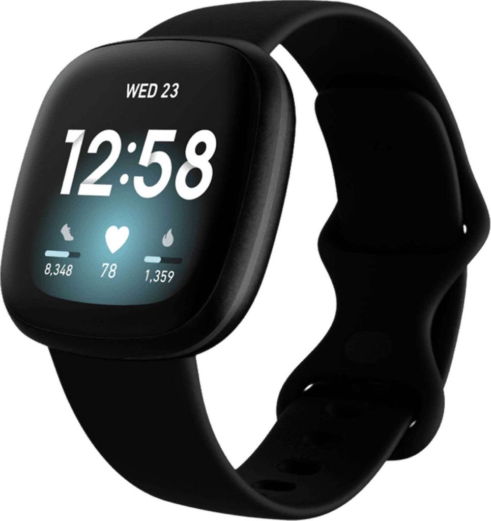 Fitbit Versa 3 Smartwatch čierne/čierne hliníkové Obrázok produktu 10
