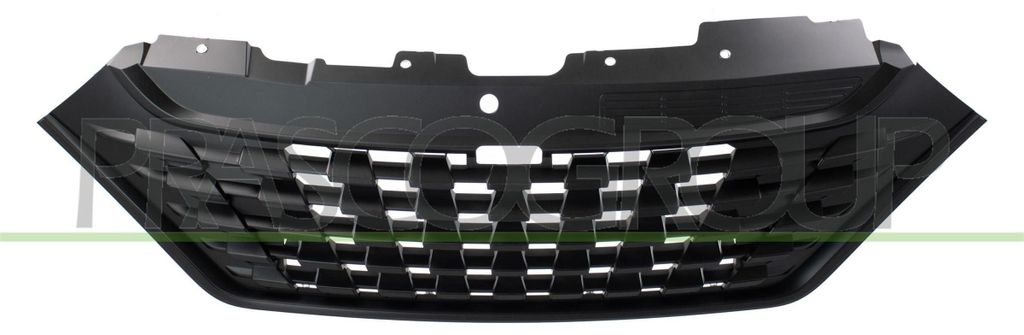 PRASCO FT9512011 Kühlergrill Frontgrill für IVECO Daily VI Kastenwagen Schwarz