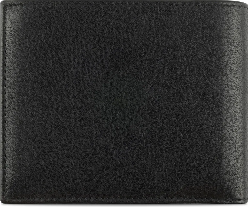 bugatti Nome Wallet : Fini les Portefeuilles Encombrants avec ce Cuir Noir - 5