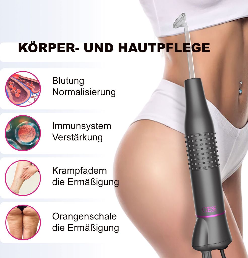 Darsonval, Hochfrequenz, Hautstraffung, Akne- und Produktbild 5