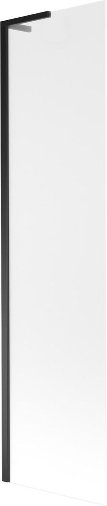 Mexen Next L Badewannenfaltwand 1-flügelig 50 x 150 cm, satiniert, schwarz - 895-050-000-03-30-70