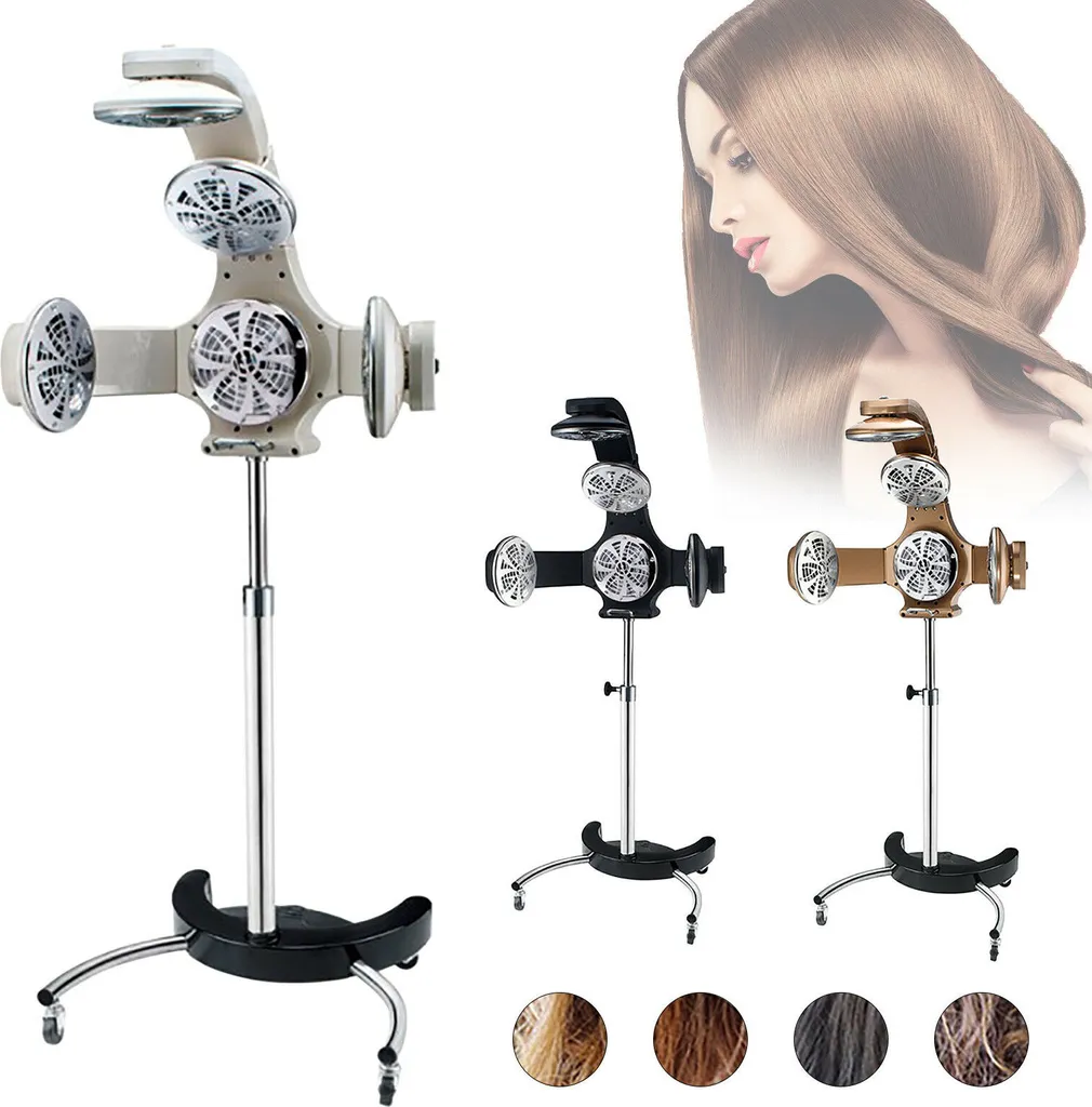 Sèche-cheveux casque numérique à trépied haute performance pour soins - 7