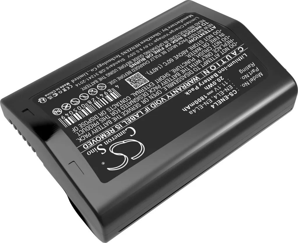 Batteria TECHTEK Nikon Serie D2 D3 F6 | Sostituzione EN-EL4a 11.1V