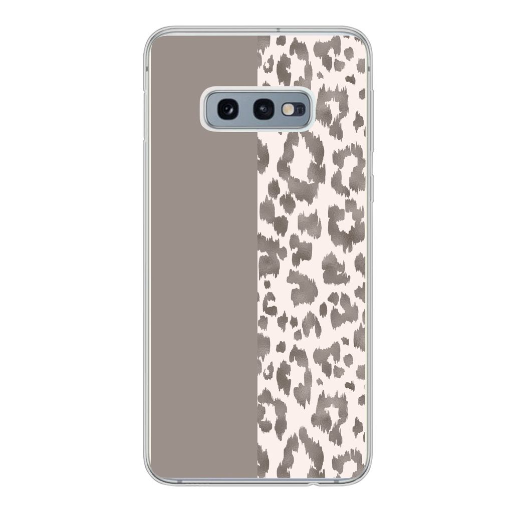 MuchoWow Handyhülle Schutzhülle Hülle für Samsung Galaxy S10e Mantel - Tiere - Design Silikon Softcase Handy Hülle - Handy