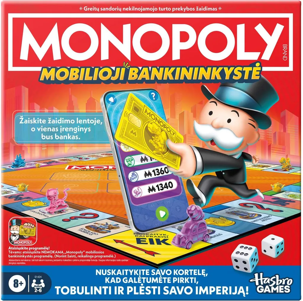 Jeu Monopoly Edition Lituanie pour Apprendre à Gérer un Budget Digital