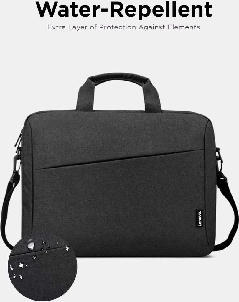 Lenovo Notebooktasche 15" Casual Topload Case Schwarz Obrázok produktu 13
