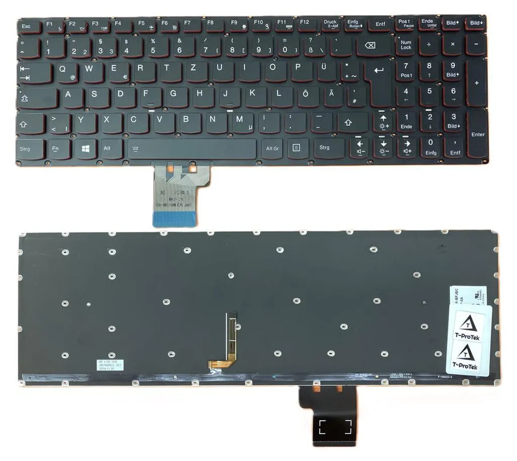 Réparer votre Lenovo IdeaPad Y50-80 avec ce Clavier AZERTY Lumineux