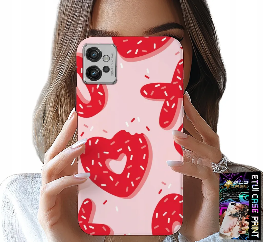 Idea Regalo: Custodia Motorola G32 Modelli Femminili Xoxo Cuore