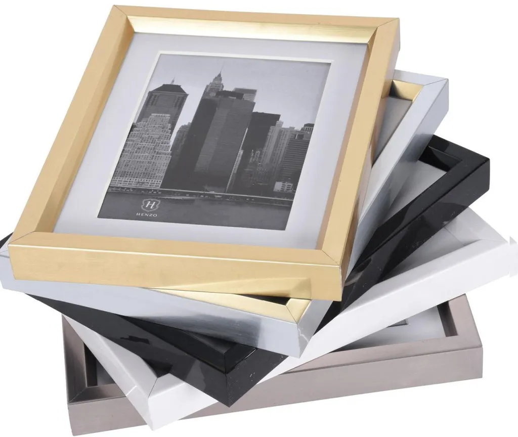 Offerta Cornice Henzo 50x70 Grigio Metallizzato + Passepartout 40x60 - 6