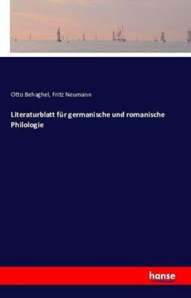 Literaturblatt für germanische und romanische Philologie