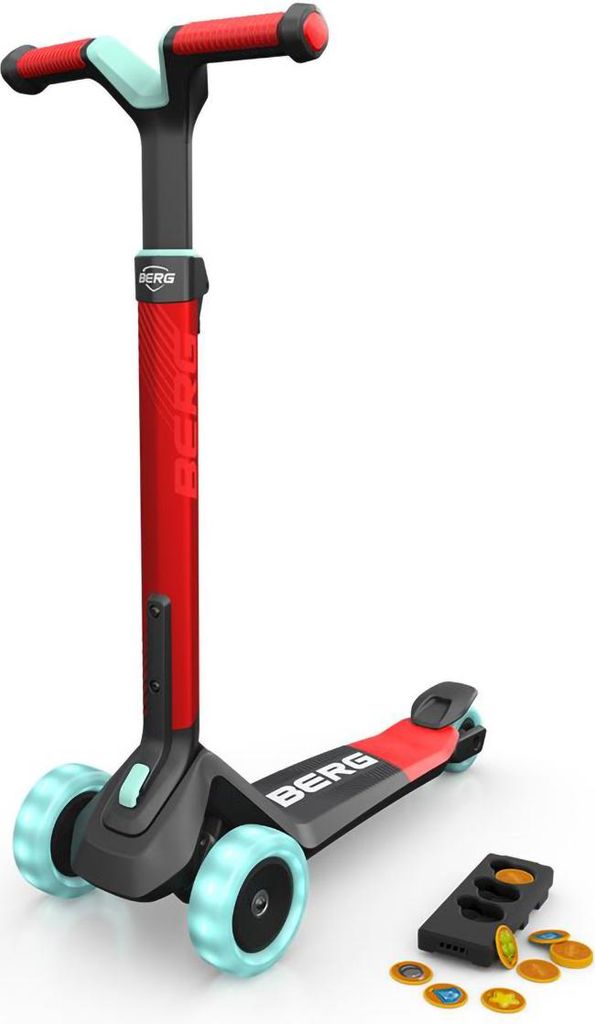 BERG Nexo RED Faltroller mit Lichtern und Magnet Produktbild 