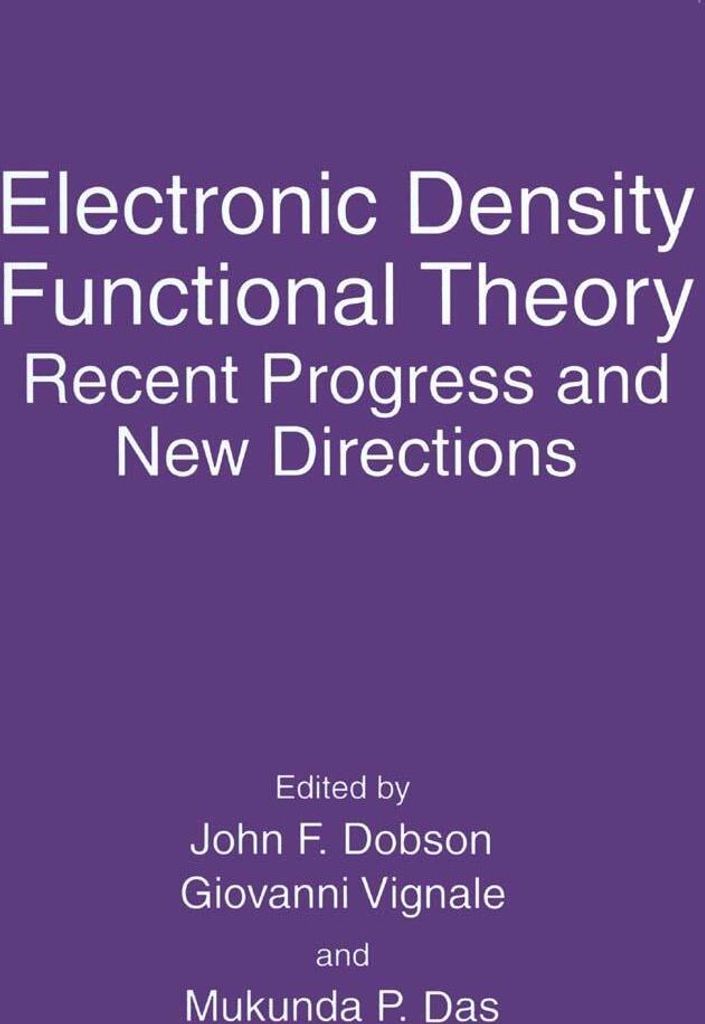 Electronic Density Functional Theory