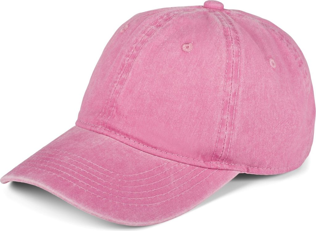 styleBREAKER Uni Baseball Cap Vintage Look verstellbar 6-Panel Cappy in Washed Optik mit gebogenem Schirm Baumwolle Retro Cap Damen und Herren