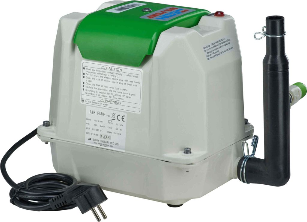 Secoh JDK-S-200 - Verdichter zur Sauerstoffversorgung, Produktbild 