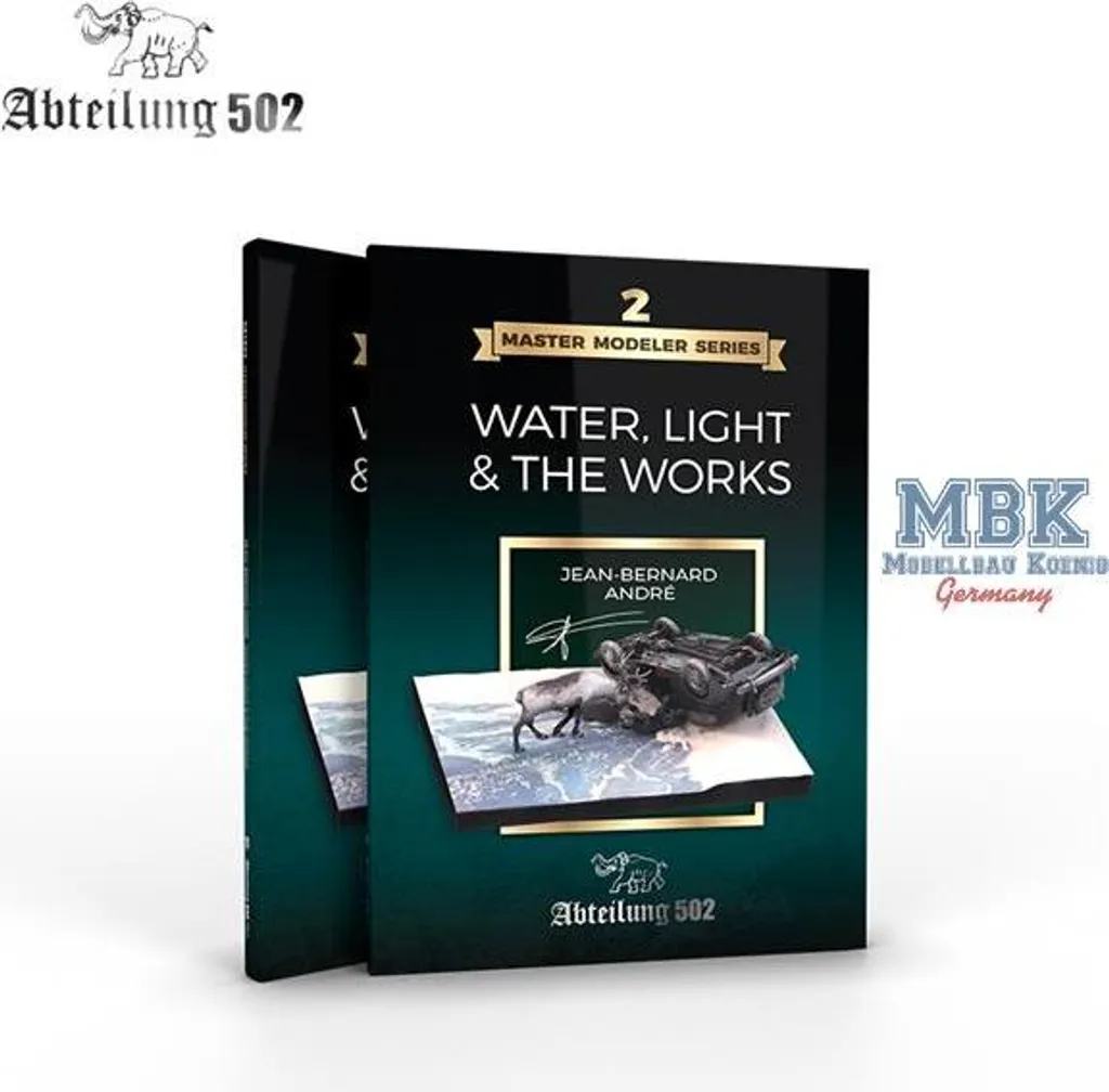 Apprendre à peindre l'eau et la lumière en modélisme ABT803 Vol.2