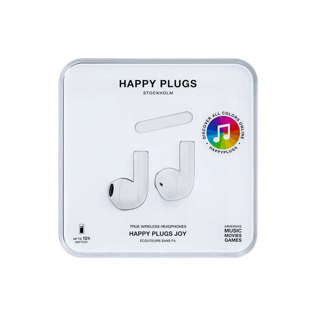 Happy Plugs Joy TWS Bianco: Auricolari Bluetooth Fashion per Tutti i Giorni - 10