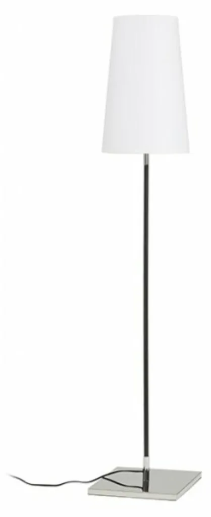 Lampe LED E27 8W LULU Économie Énergie Pied Stable Chrome et Blanc